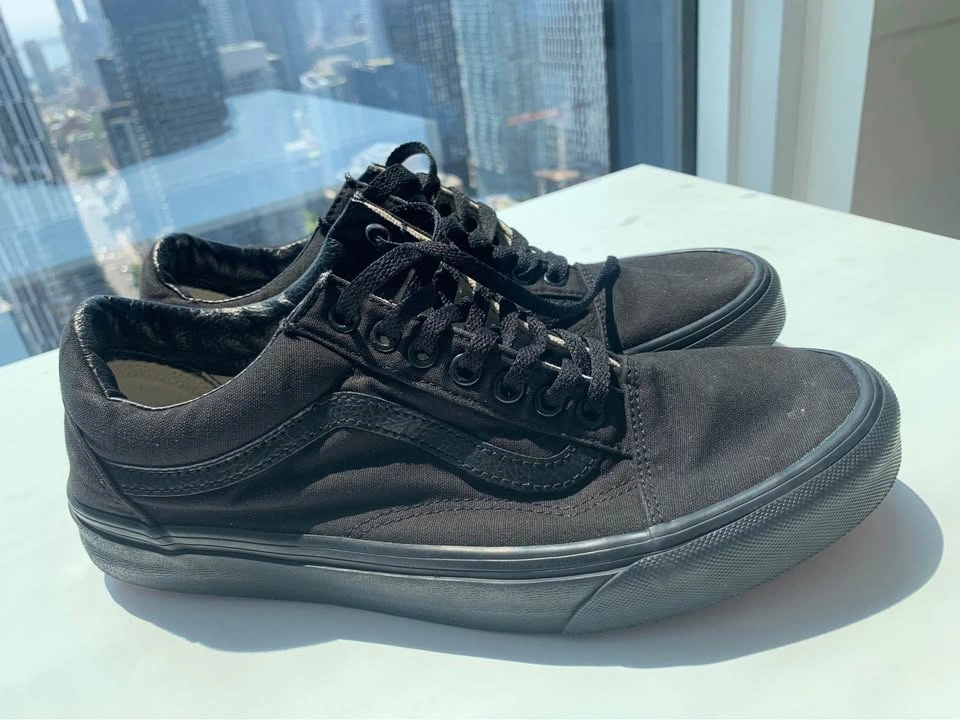 Vans Old Skool All Black Sneakers - photo 3