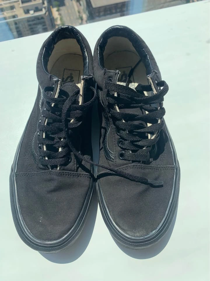 Vans Old Skool All Black Sneakers - photo 4