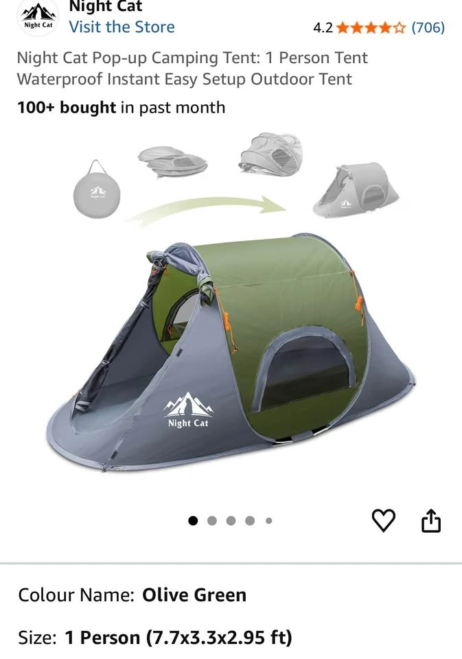 Nightcat pop up tent - photo 5