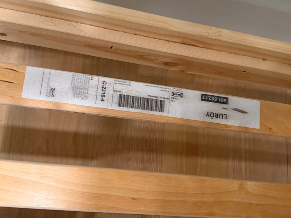 MOVING: IKEA Morgedal Mattress/Bedframe - Twin XL - photo 5