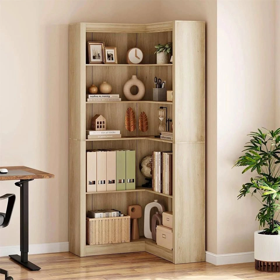Farmhouse Corner Bookcase