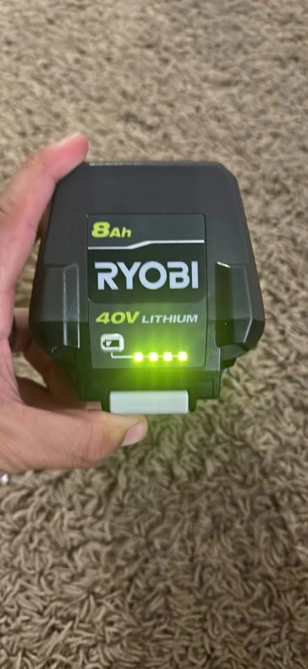 Ryobi 40v 8.0ah lithium ion battery 2025