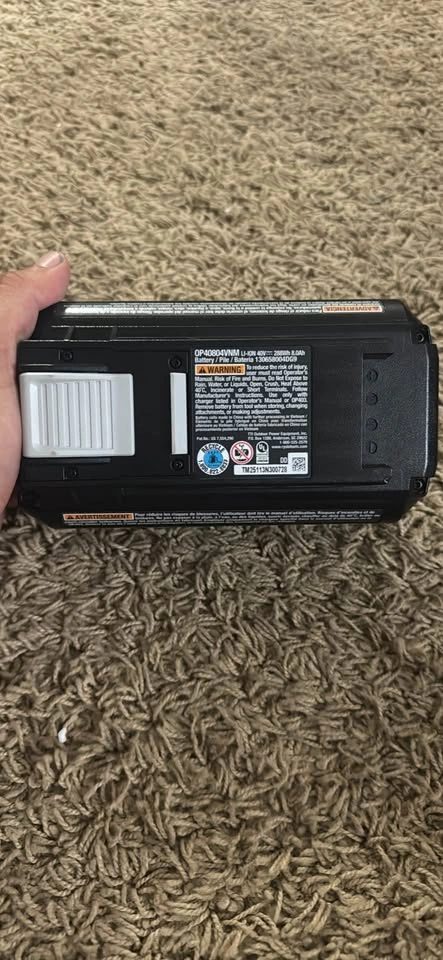 Ryobi 40v 8.0ah lithium ion battery 2025 - photo 3