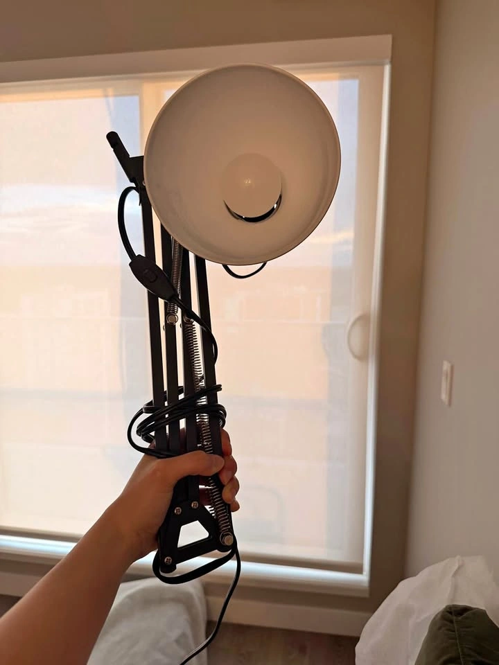 Ikea Black Swing Arm Desk Lamp
