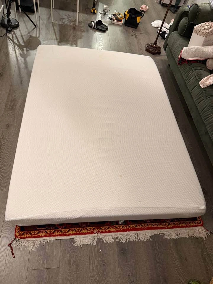 White Memory Foam Full/Double Mattress - photo 2