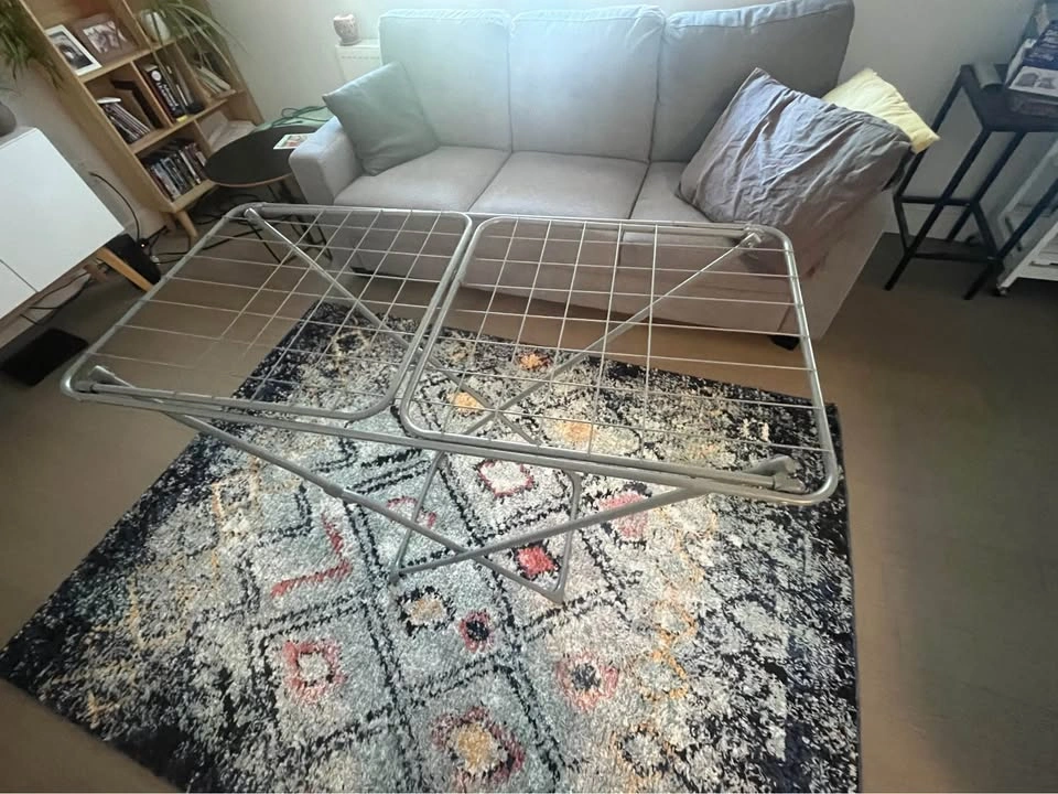 Folding Gullwing Laundry Drying Rack - photo 2