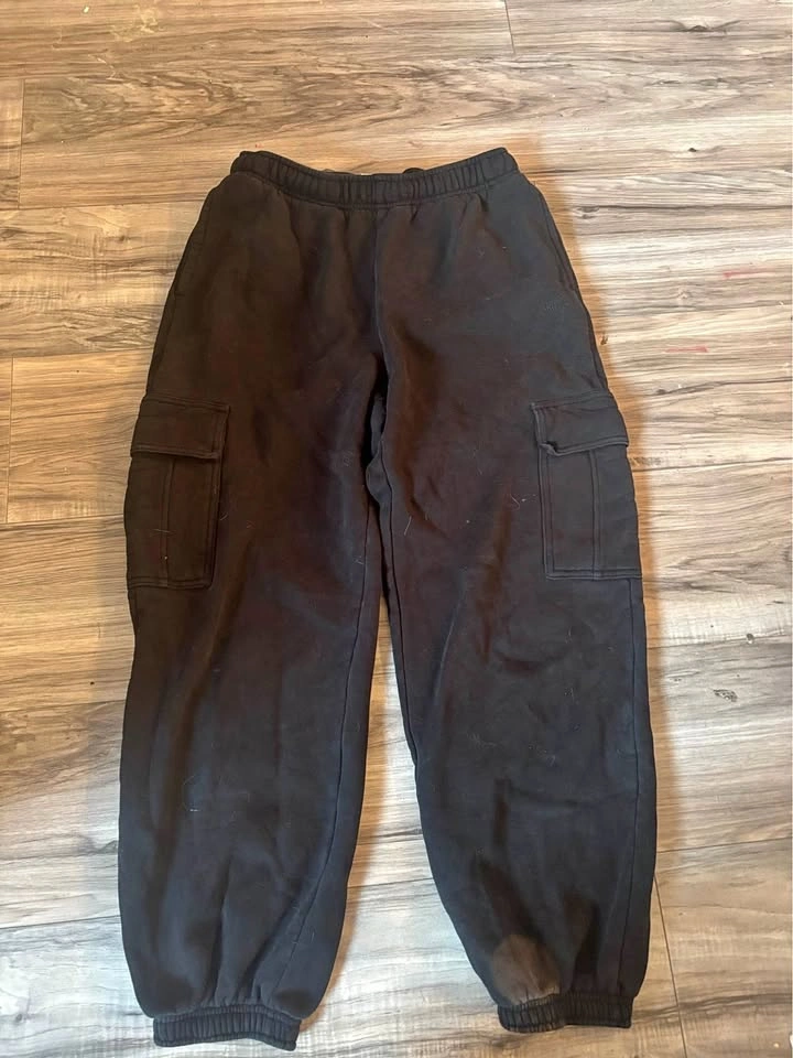 Aritzia Sweatfleece Cozy Fleece Mega Fit Cargo Sweatpants - Size