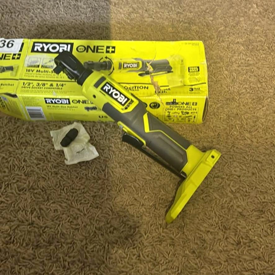 Ryobi ONE+ 18V Cordless Multi Size Ratchet (Tool Only)