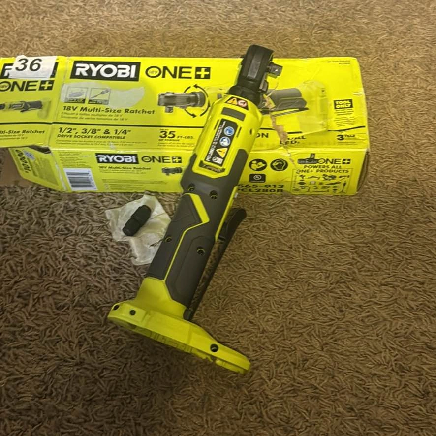 Ryobi ONE+ 18V Cordless Multi Size Ratchet (Tool Only) - photo 2
