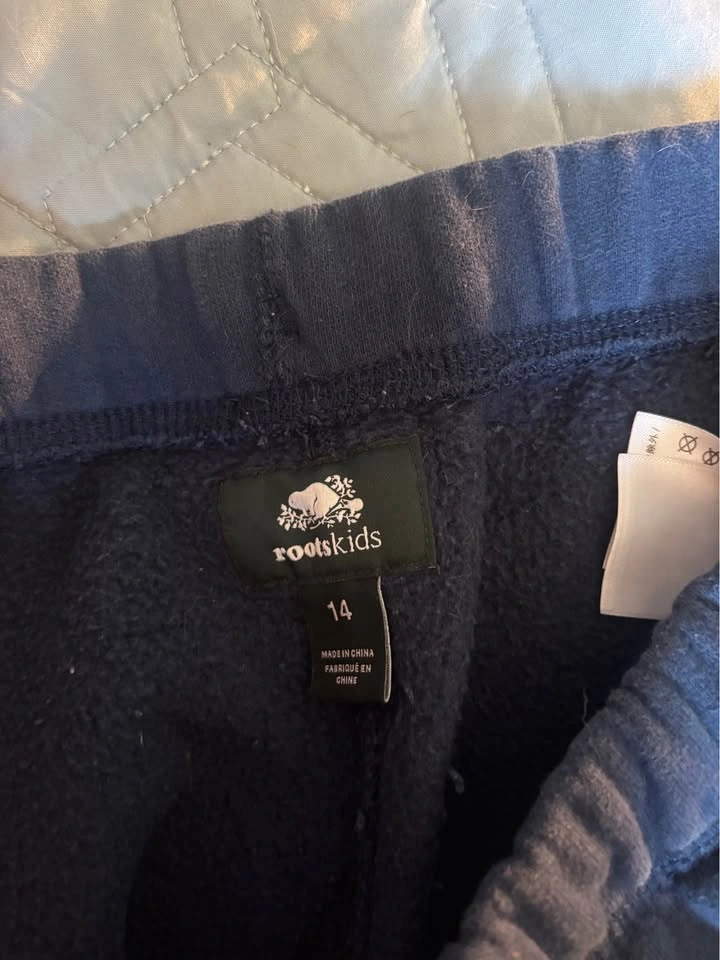 Roots Kids Navy Blue Sweatpants - photo 4