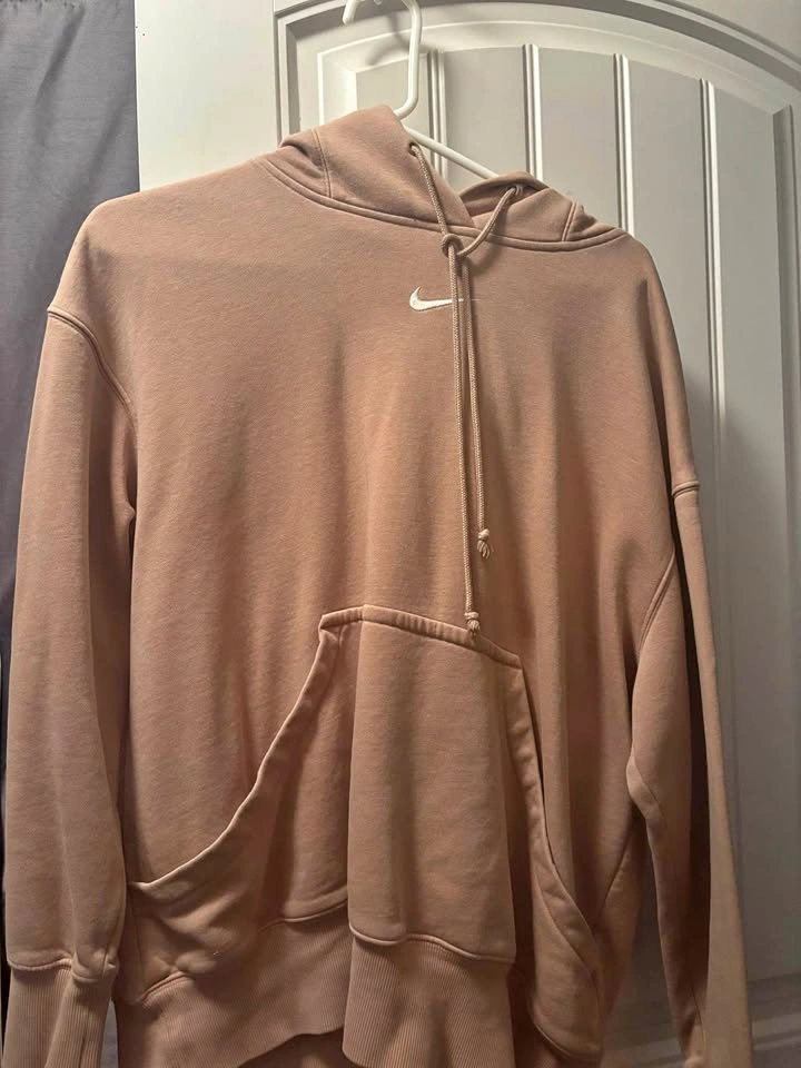 Brown Nike hoodie