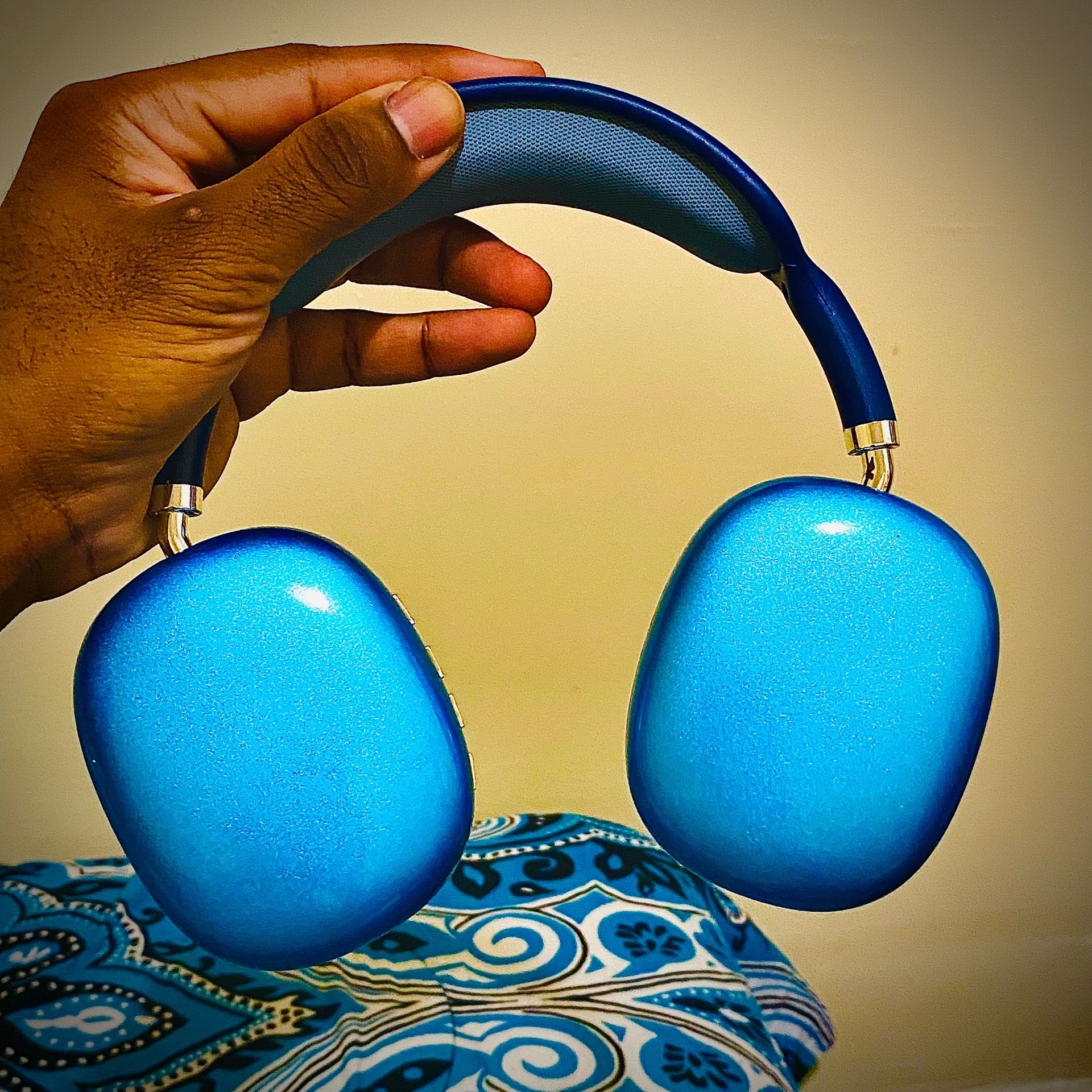 Blue P9 Pro Max Wireless Headphones — Bluetooth Deep Bass - photo 2