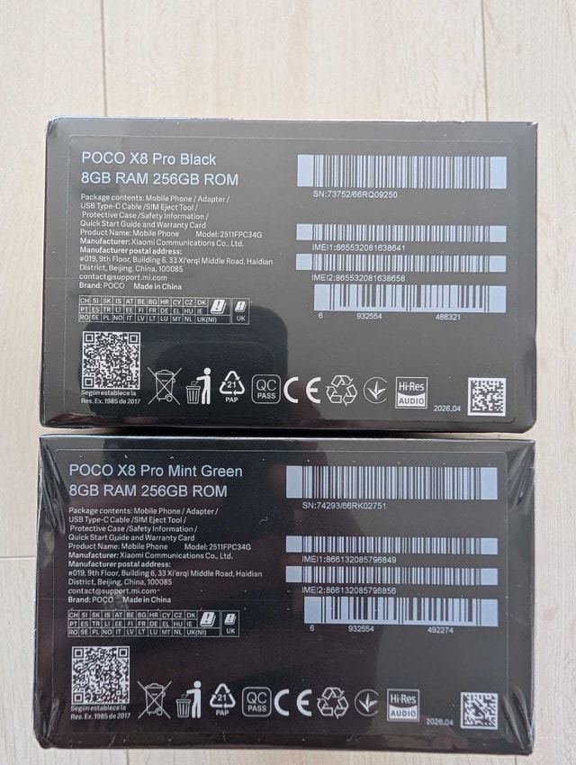 New Xiaomi Poco X8 Pro 256GB Green BNIB Sealed - photo 3