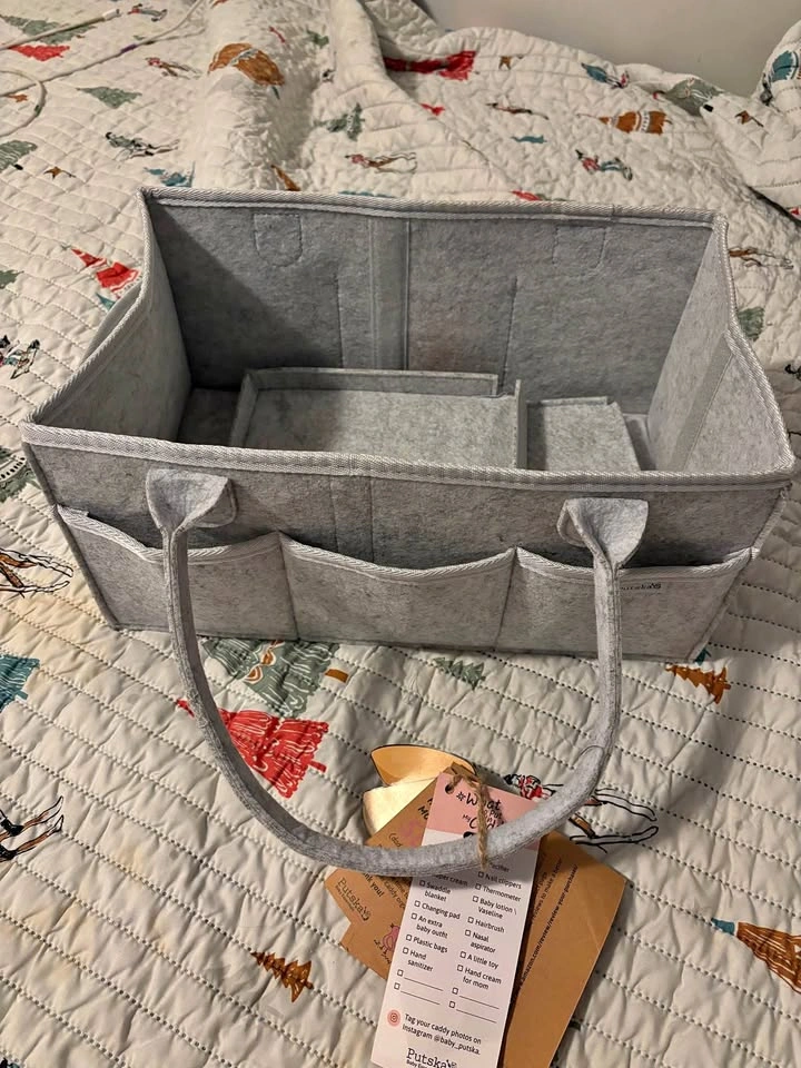 Baby Diaper Storage Basket