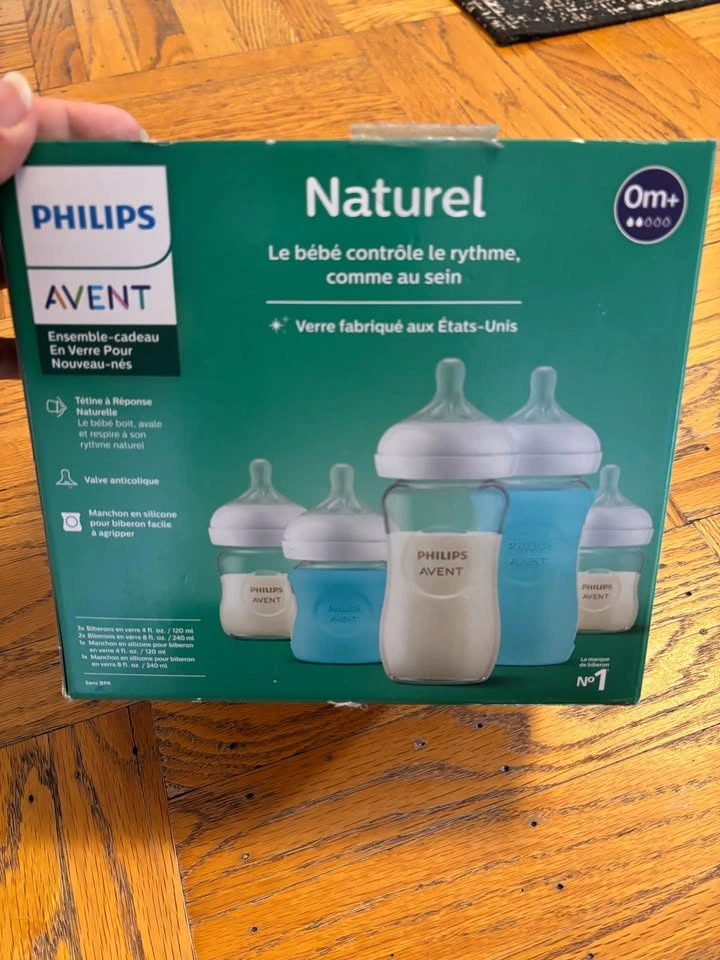 Philips Avent Natural Glass Baby Bottles –New - photo 4
