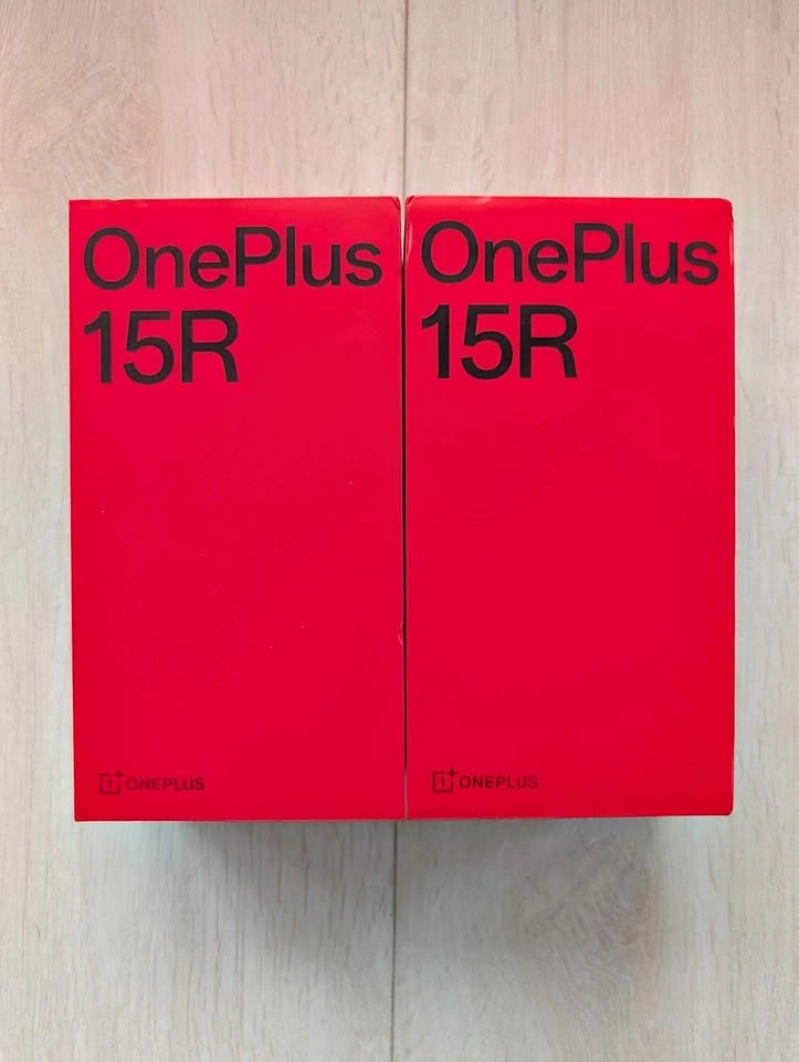 New OnePlus 15R Black 512GB BNIB Sealed