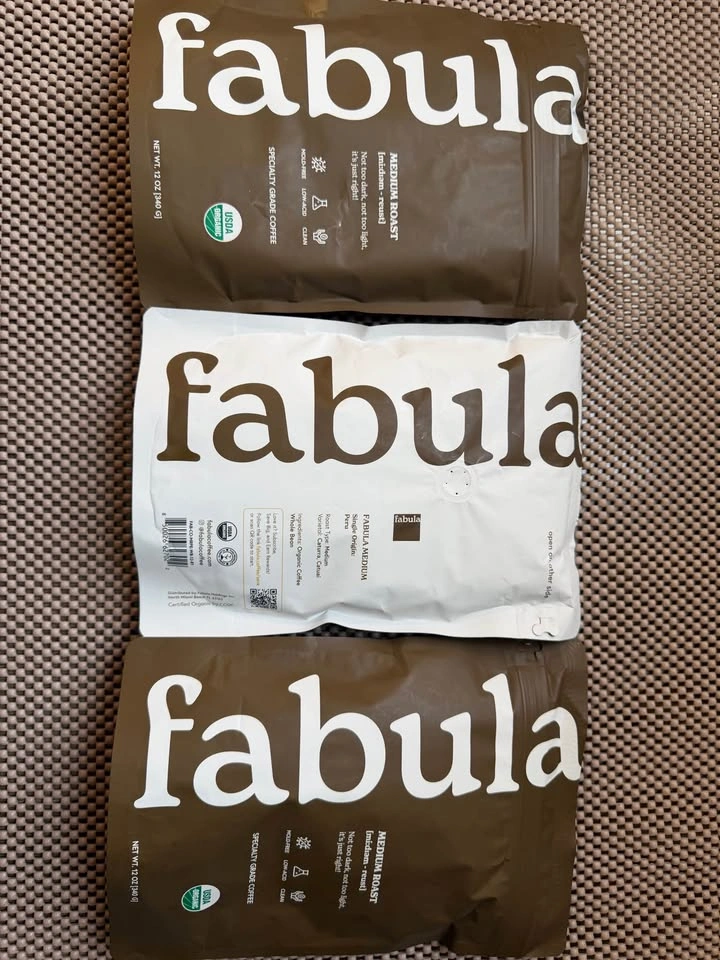 FABULA MEDIUM ROAST WHOLE BEAN x 3 BAGS - photo 2