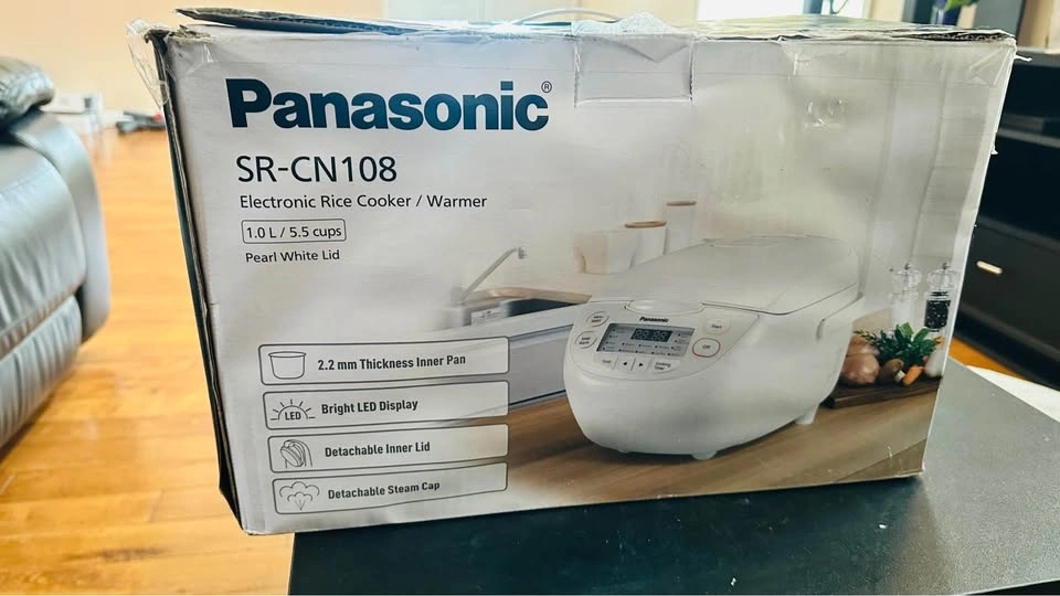 Panasonic 5.5-Cup Electronic Rice Cooker & Multi-Cooker (SR-CN10 - photo 2