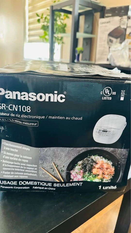 Panasonic 5.5-Cup Electronic Rice Cooker & Multi-Cooker (SR-CN10 - photo 3