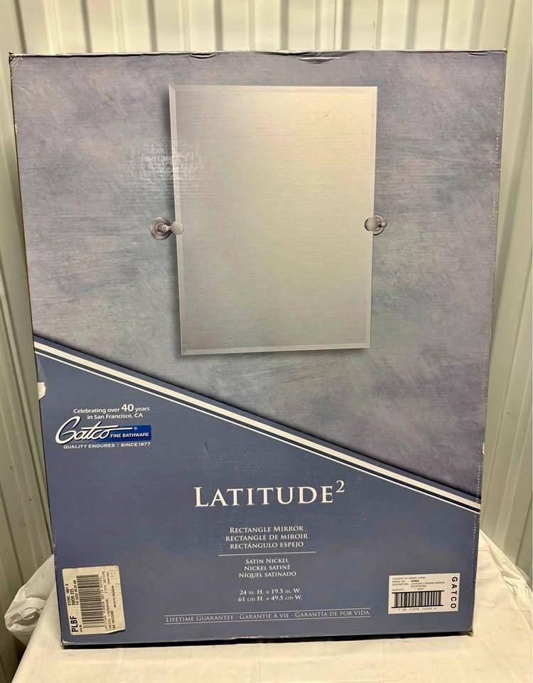 Gatco Latitude II Rectangle Mirror