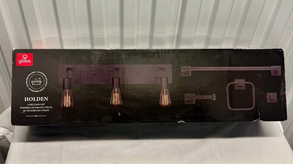Globe Electric 5-piece Bathroom Set - photo 2