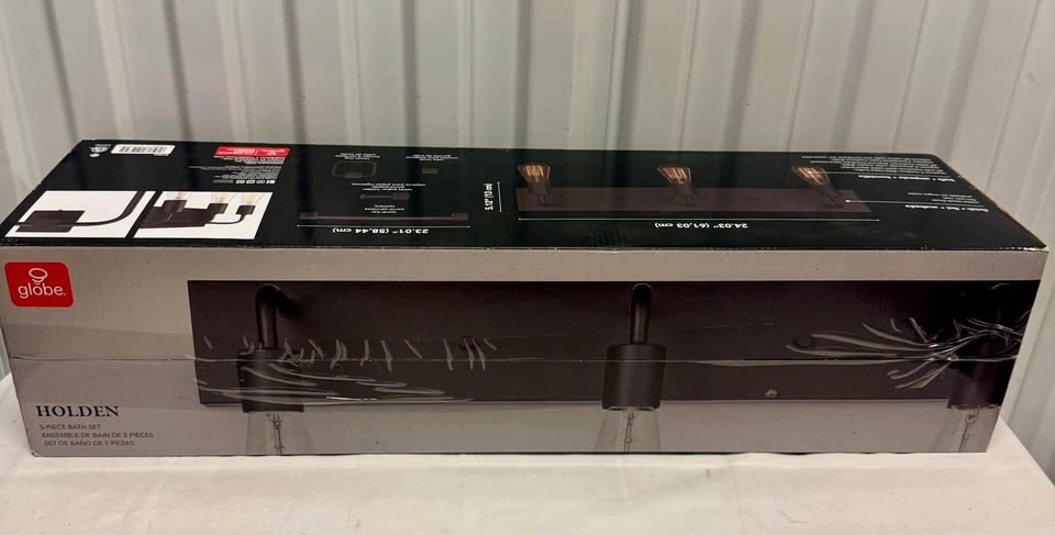 Globe Electric 5-piece Bathroom Set - photo 4