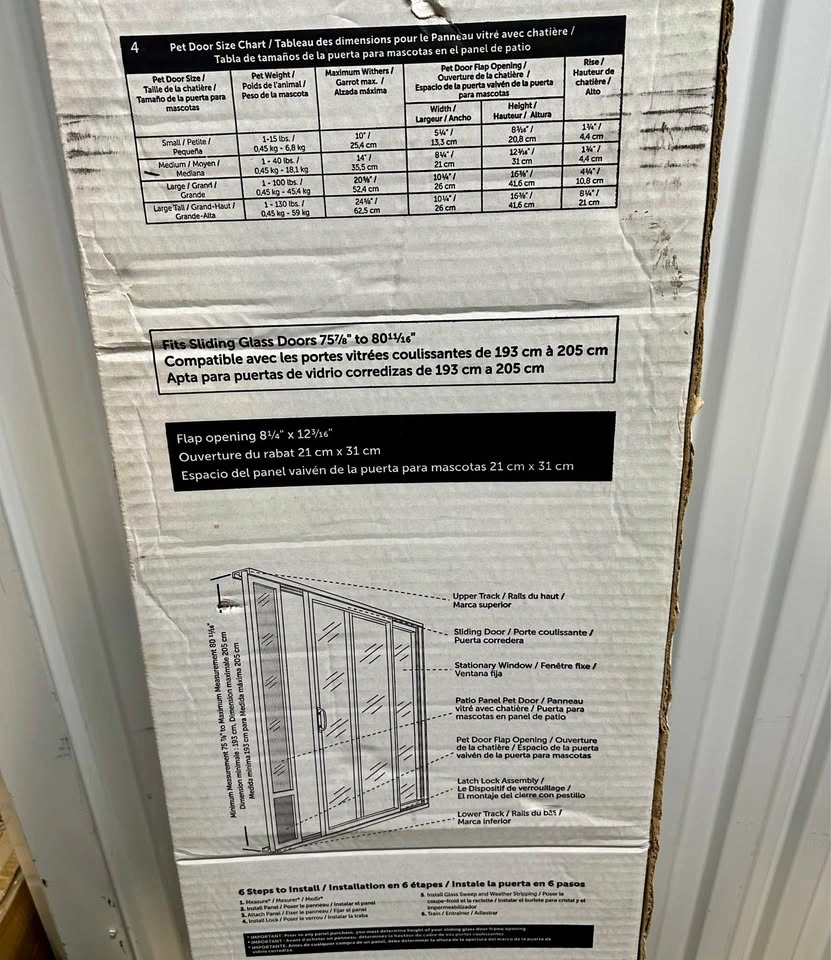 PetSafe Freedom Patio Panel Pet Door - photo 4