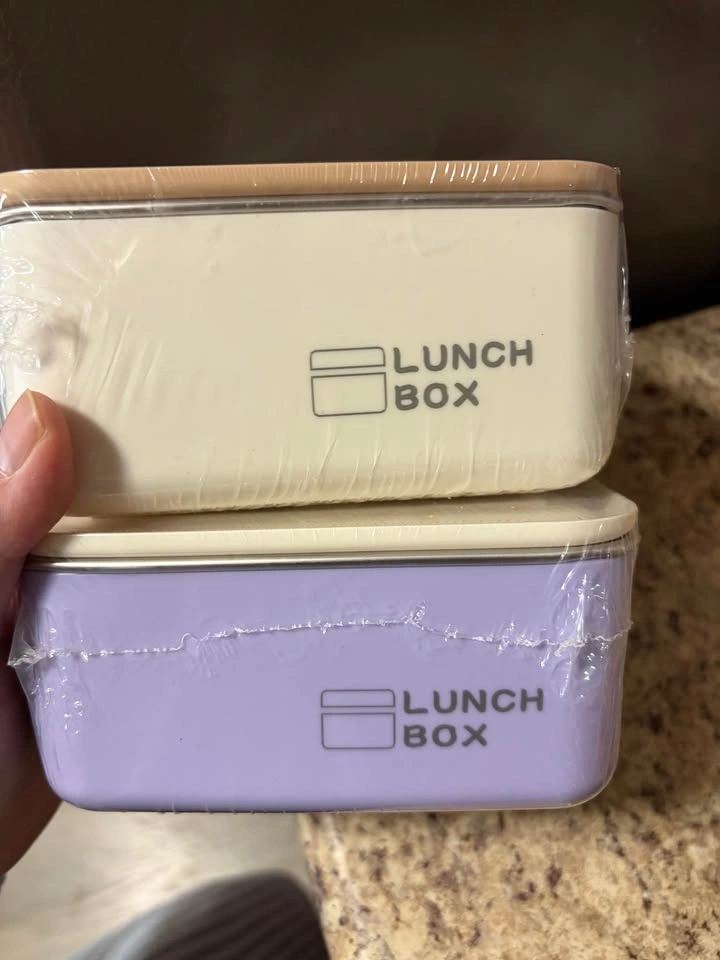 2pcs Stainless Steel Food Storage Containers with Lids - photo 2