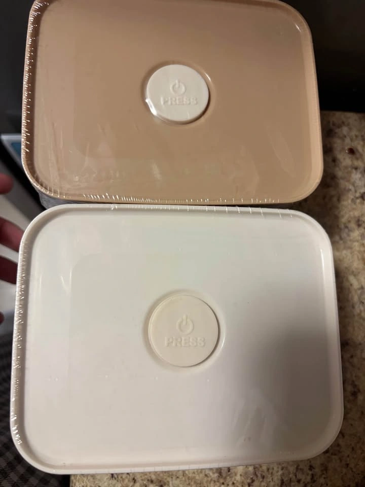 2pcs Stainless Steel Food Storage Containers with Lids - photo 3