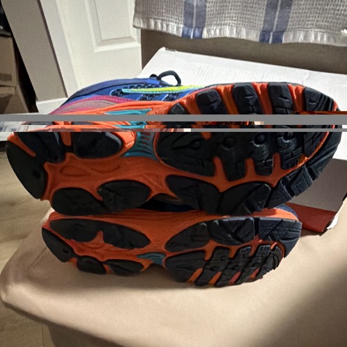 Saucony Omni 9 KDZ Blue/Orange/Pink Running Sneakers US 5M - photo 3