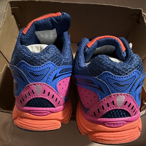 Saucony Omni 9 KDZ Blue/Orange/Pink Running Sneakers US 5M - photo 5