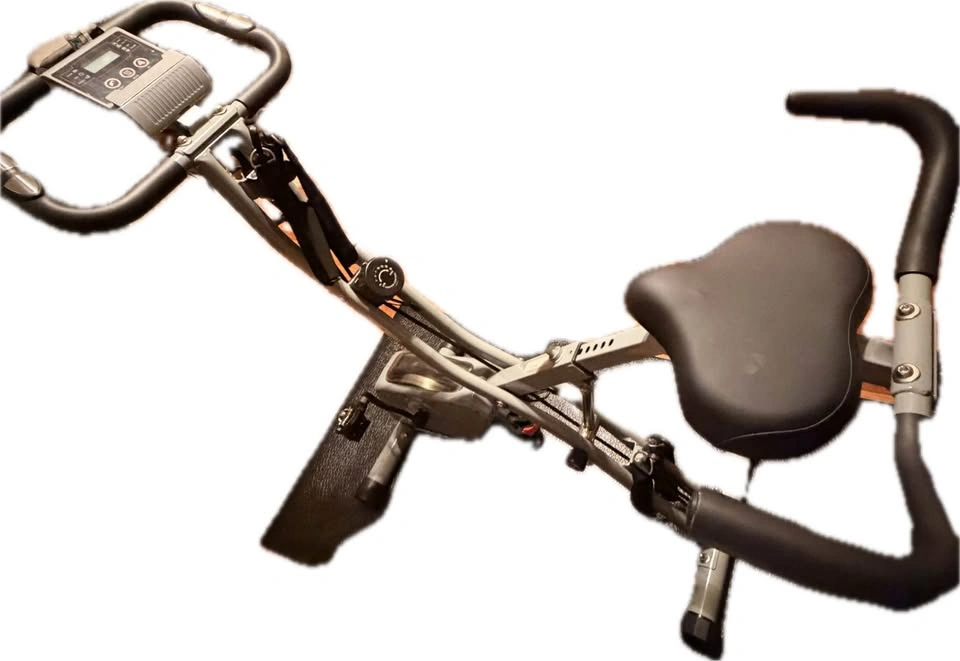 Folding Exercise Bike with Resistance Bands - photo 4