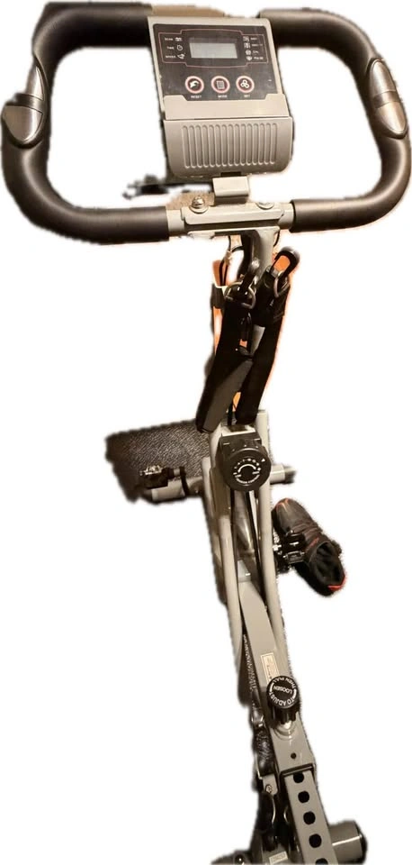 Folding Exercise Bike with Resistance Bands - photo 5
