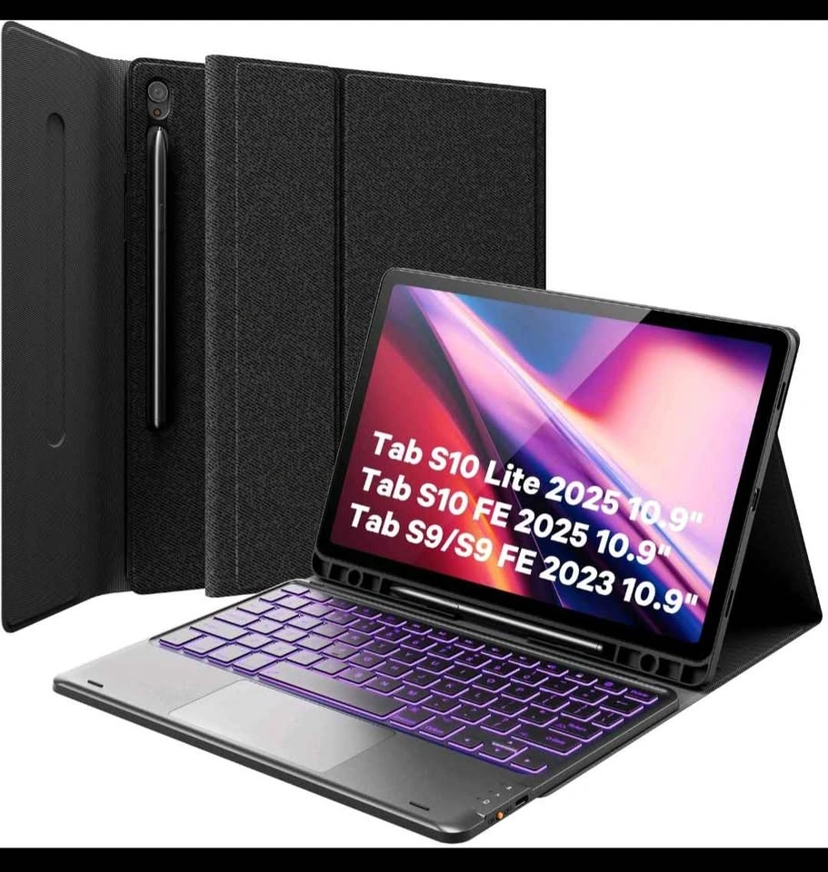 GreenLaw Keyboard Case for Samsung Galaxy Tab S9/S10 FE/Lite - photo 2