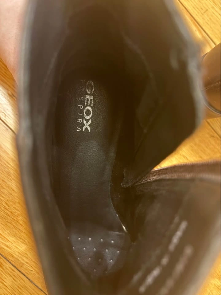 Geox Leather Ankle Boots Size 37 - photo 3