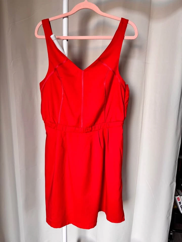 Short Red Dress- Size 6 - photo 4