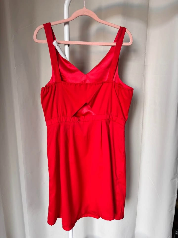 Short Red Dress- Size 6 - photo 5
