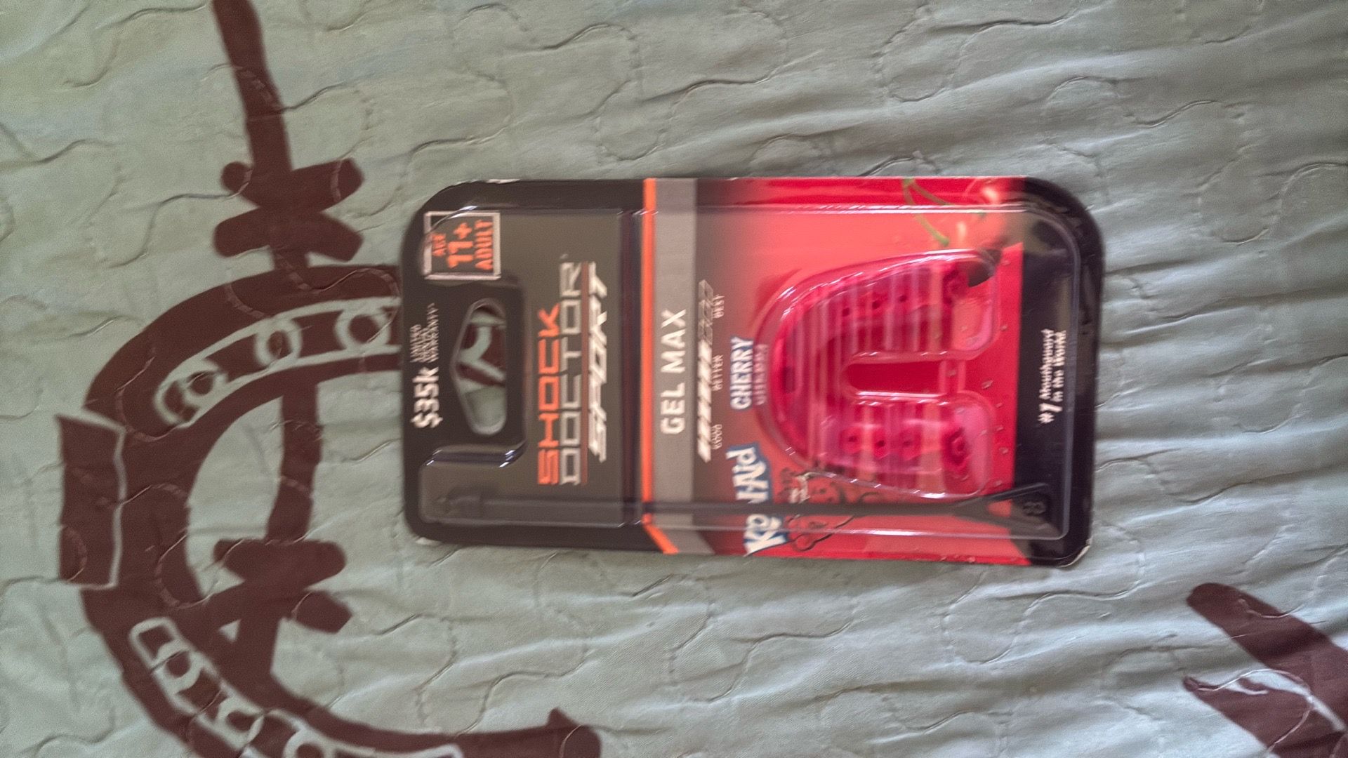Cool Aid Cherry mouthguard