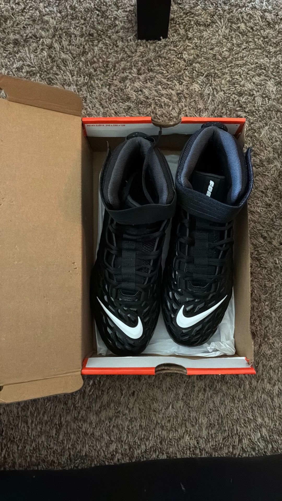 Nike Force Savage Pro 2 Football Cleats Size 14