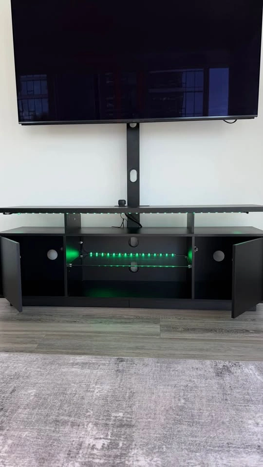 Rolanstar TV Stand with Mount and Power Outlet 51.2" - photo 5