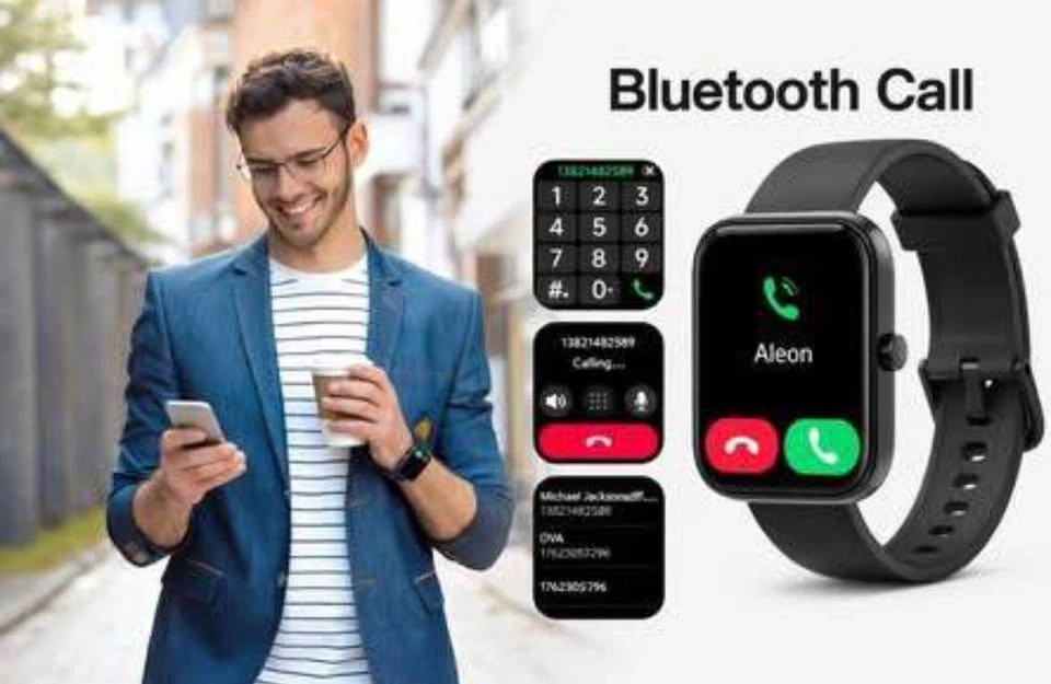 Smartwatch with Bluetooth Call, Alexa Built-in, and IP68 Waterpr - photo 2
