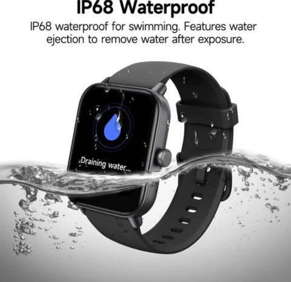 Smartwatch with Bluetooth Call, Alexa Built-in, and IP68 Waterpr - photo 3
