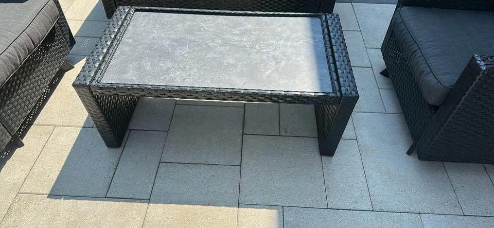 Modern 4-Piece Outdoor Patio Conversation Set - photo 3