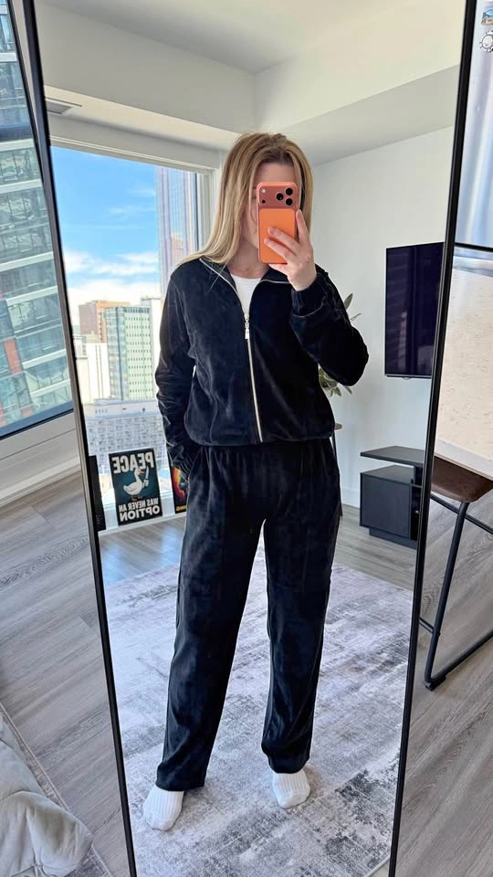 Suit velour size S