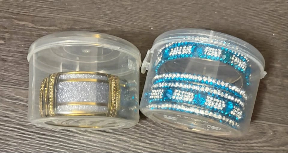 Set of 2 Decorative Bangle Sets