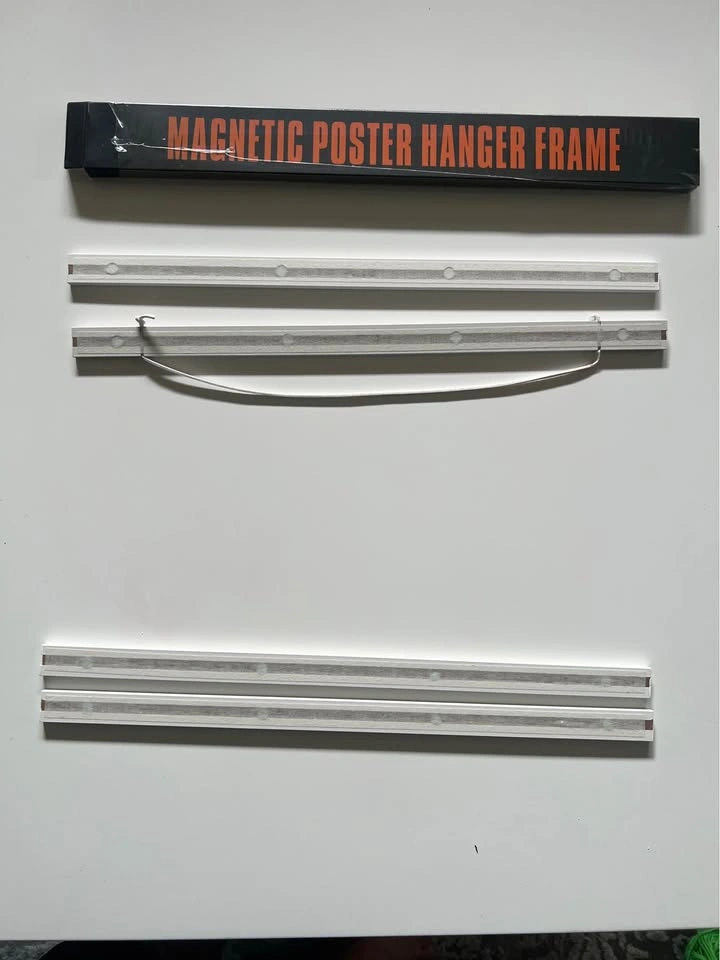 White 16 inch Magnetic Poster Hanger Frame - photo 5