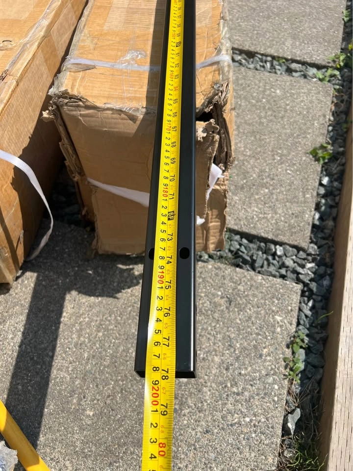 Carport Replacement Steel Frame Part - 79” Heavy Duty - photo 2