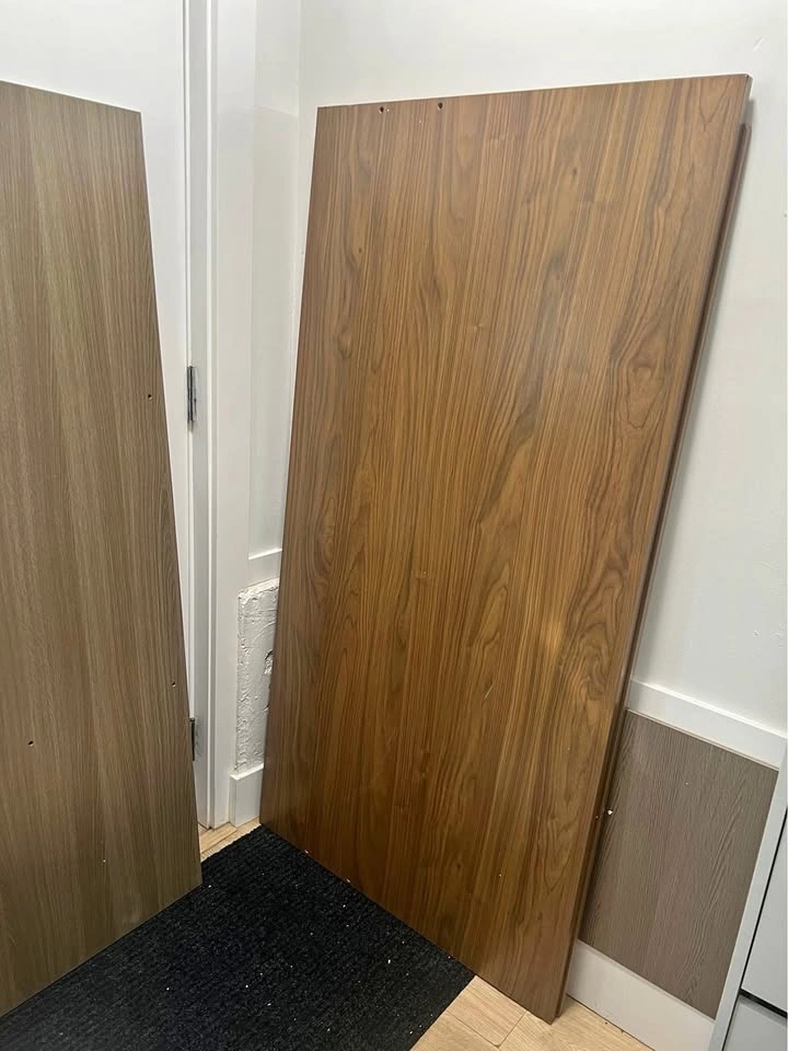 Large wood furniture panels