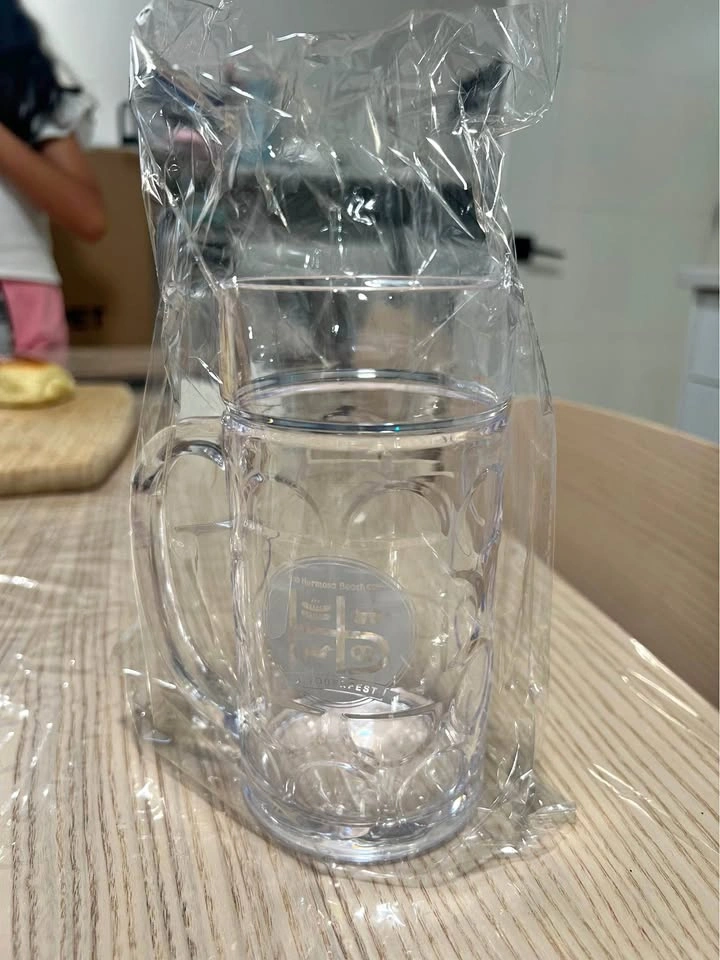 Hermosa Beach Oktoberfest Plastic Beer Stein Price per piece