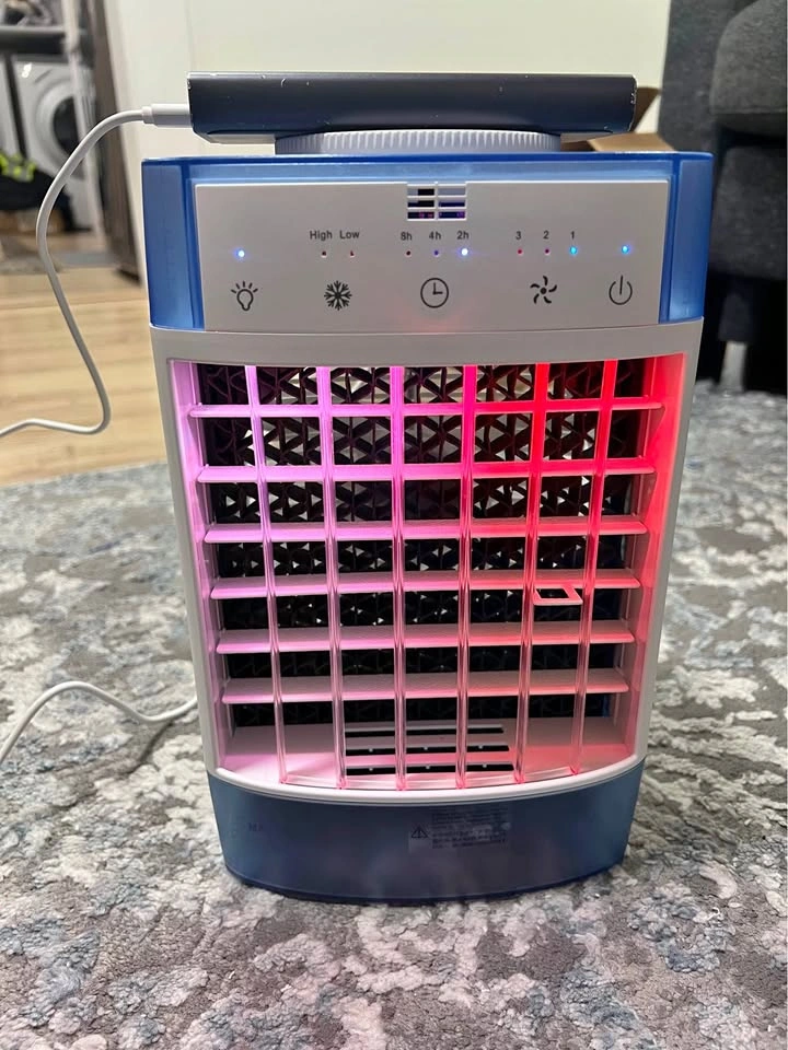 4-in-1 Portable Mini Air Conditioner LED
